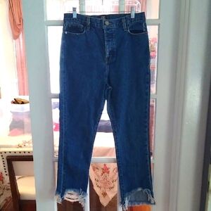 BDG -Women's Blue Distressed Jeans - Size 27